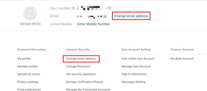 changeEmail