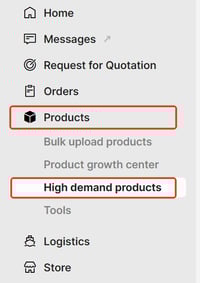 menu-High demand products