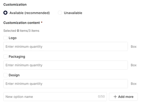 post new products10_Customization